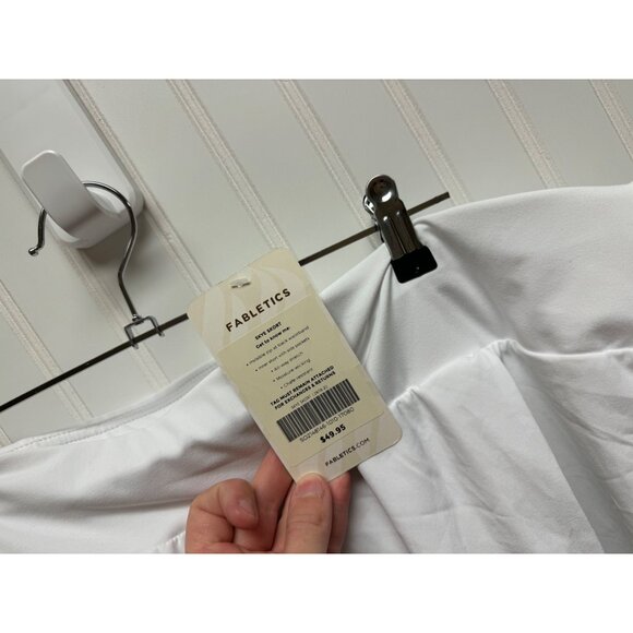 Fabletics White Skye Skort Skirt Women Size 2X 18/20 - Picture 2 of 5